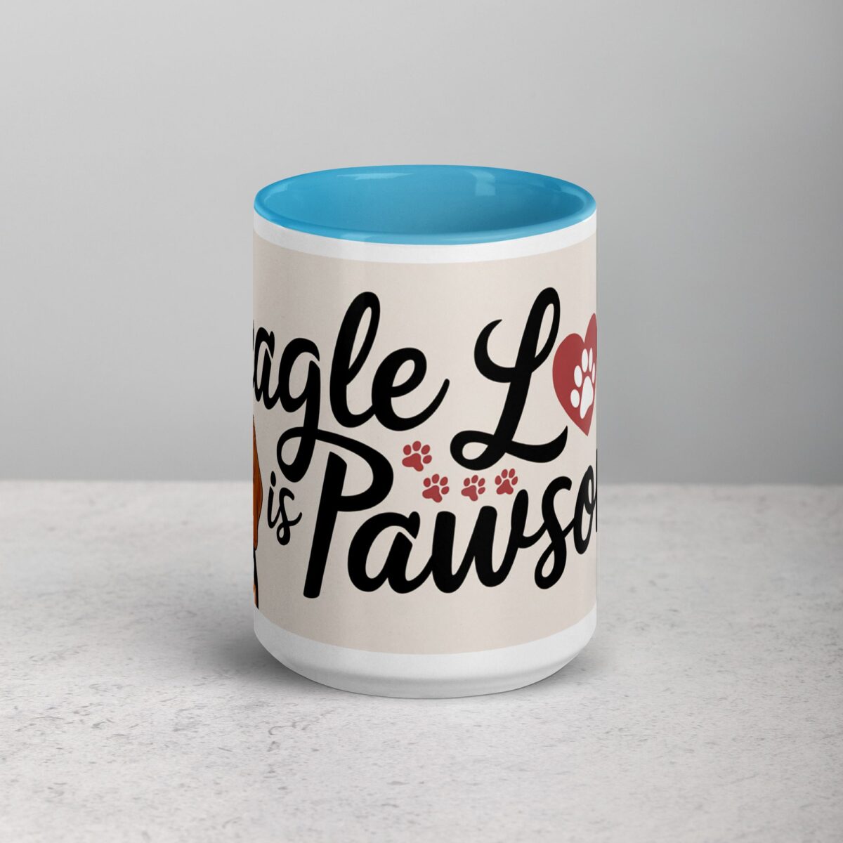 Beagle Love Is Pawsome Coffee Mug - Image 16