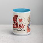 Fluff and Cuddles: Powered by Bichon Frise Coffee Mug - Image 16
