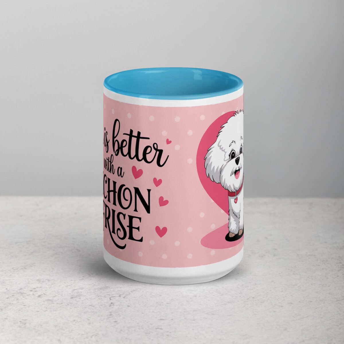 Life Is Better with a Bichon Frise Coffee Mug - Image 16