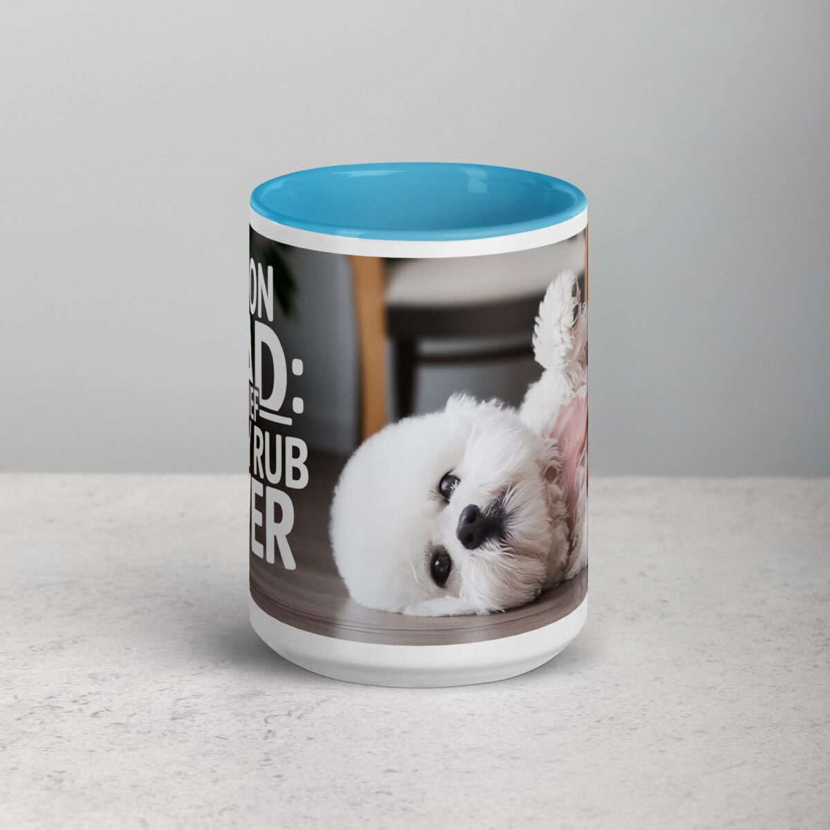 Bichon Dad: Chief Belly Rub Giver Coffee Mug - Image 16