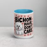 Bichon Hair, Don’t Care Coffee Mug - Image 16