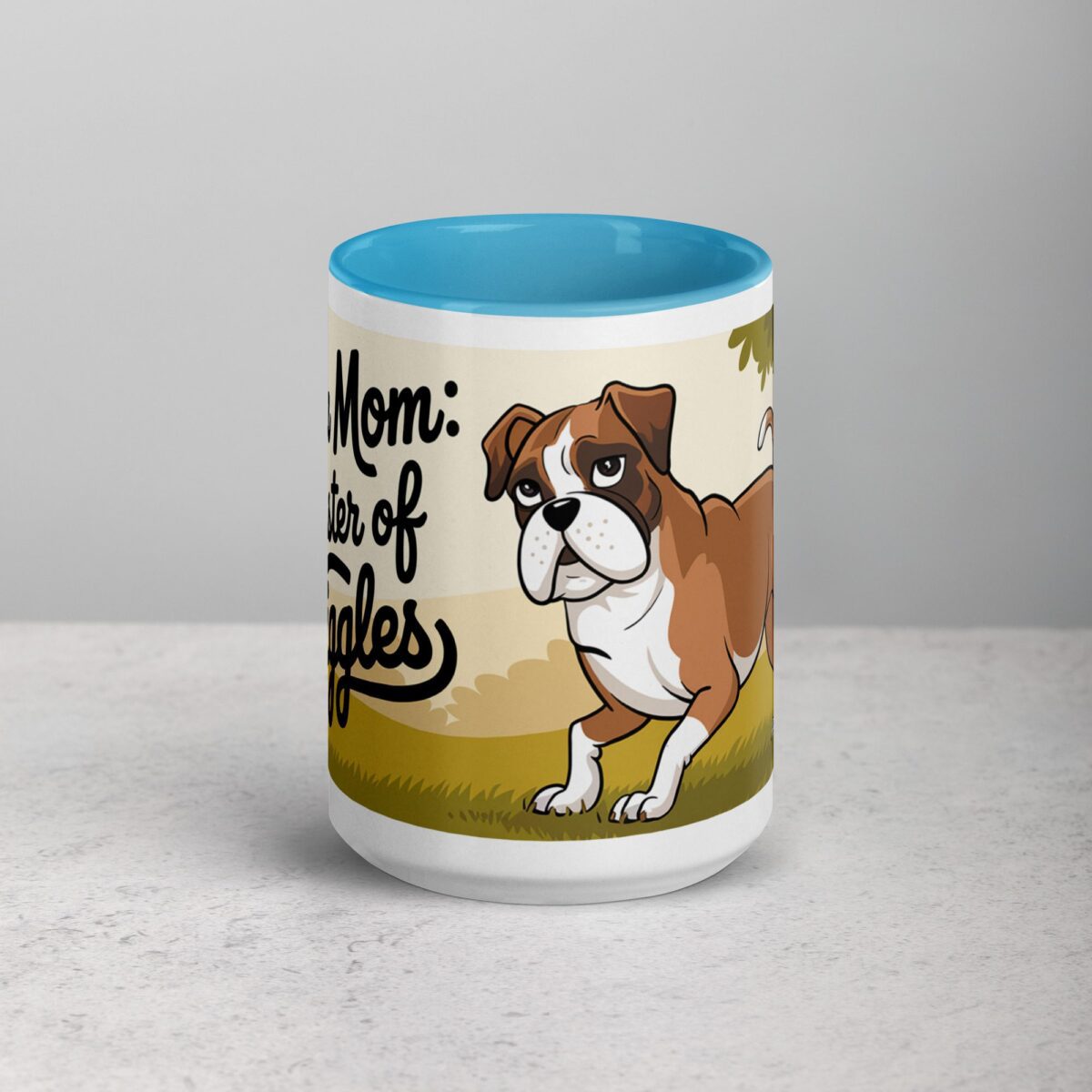 Boxer Mom: Master of Wiggles Coffee Mug - Image 16