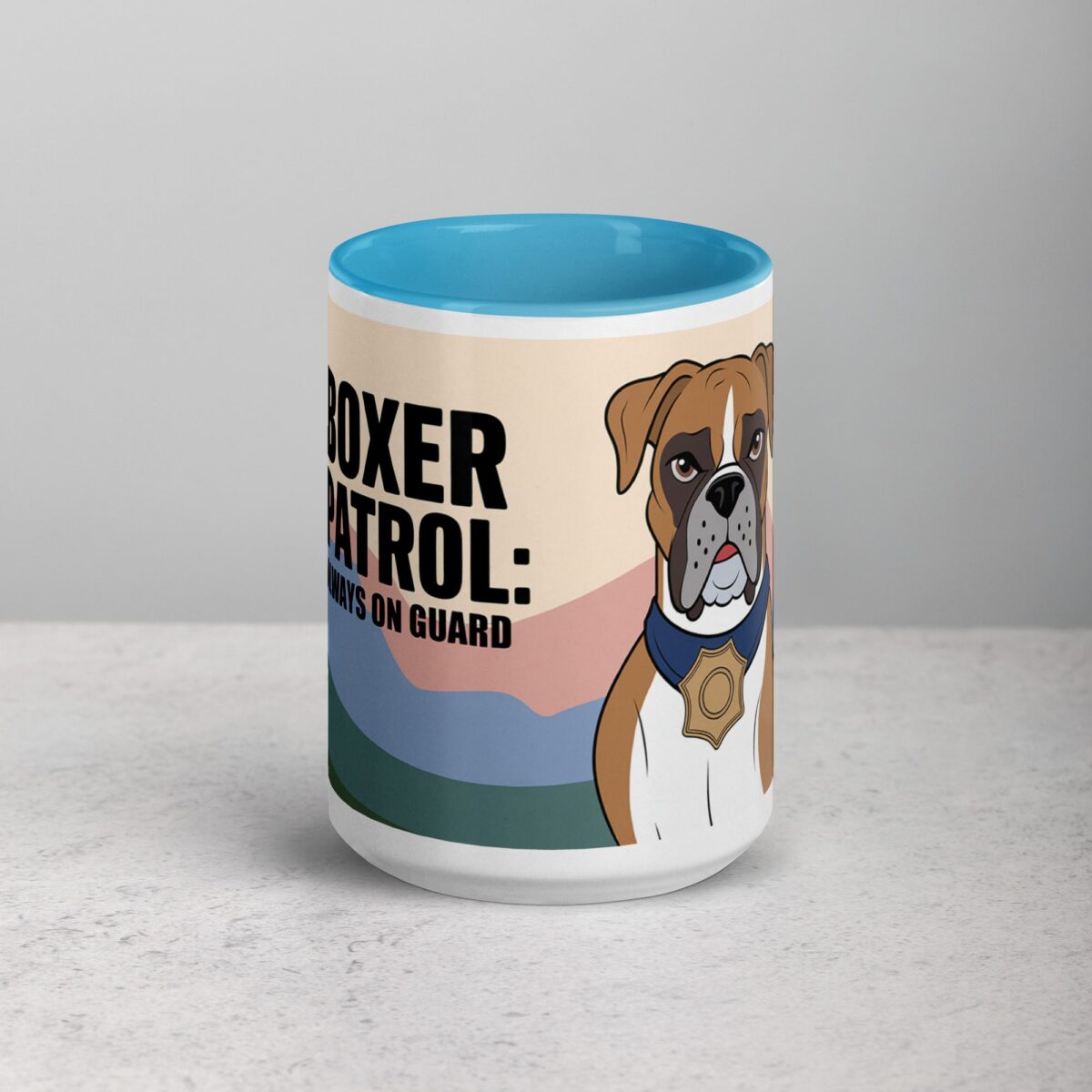 Boxer Patrol: Always on Guard Coffee Mug - Image 16