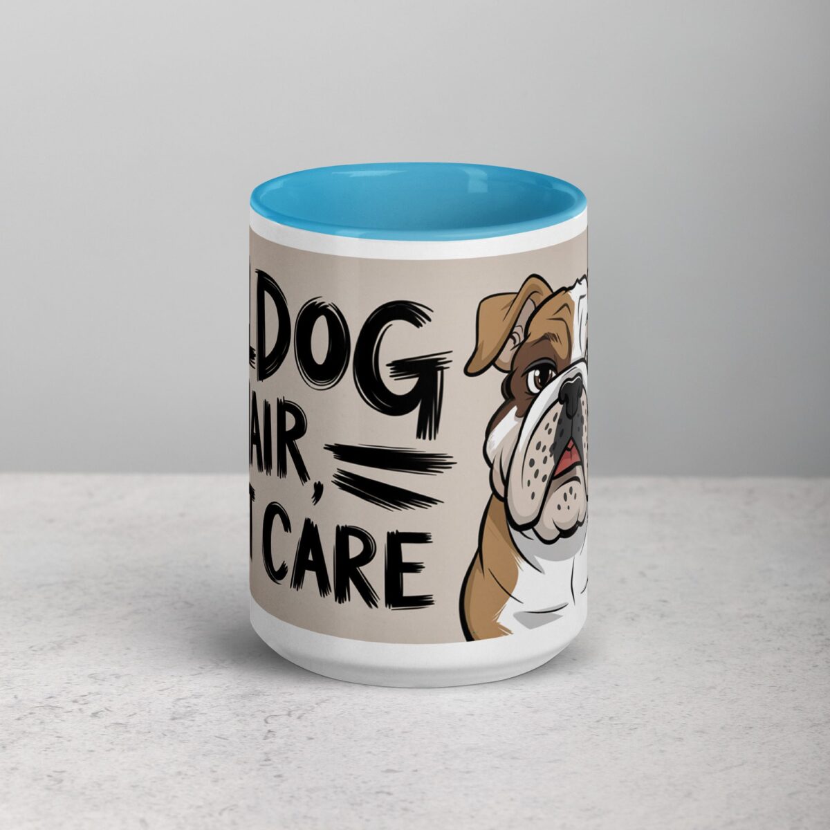 Bulldog Hair, Don’t Care Coffee Mug - Image 16