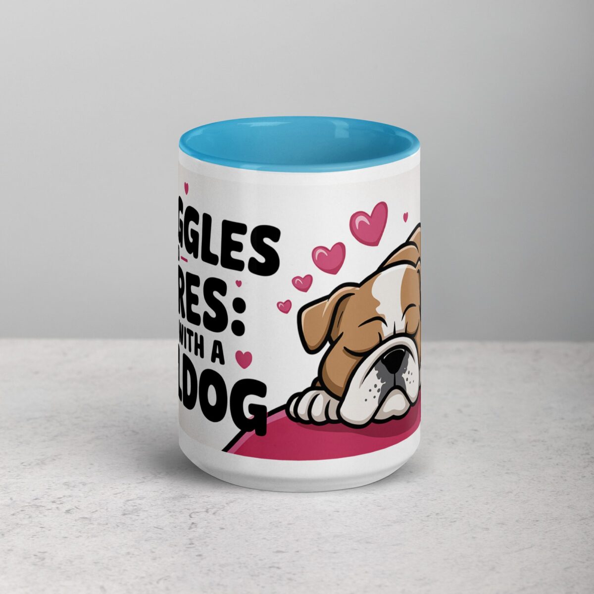 Snuggles and Snores: Life with a Bulldog Coffee Mug - Image 16