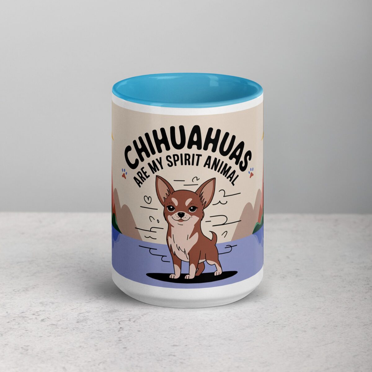 Chihuahuas Are My Spirit Animal Coffee Mug - Image 16