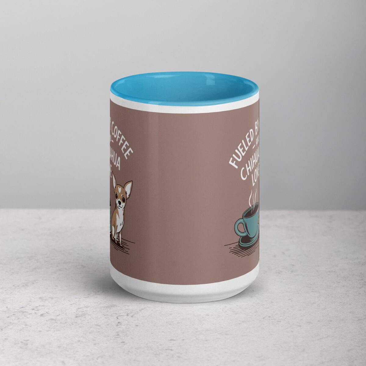 Fueled by Coffee and Chihuahua Love Mug - Image 16