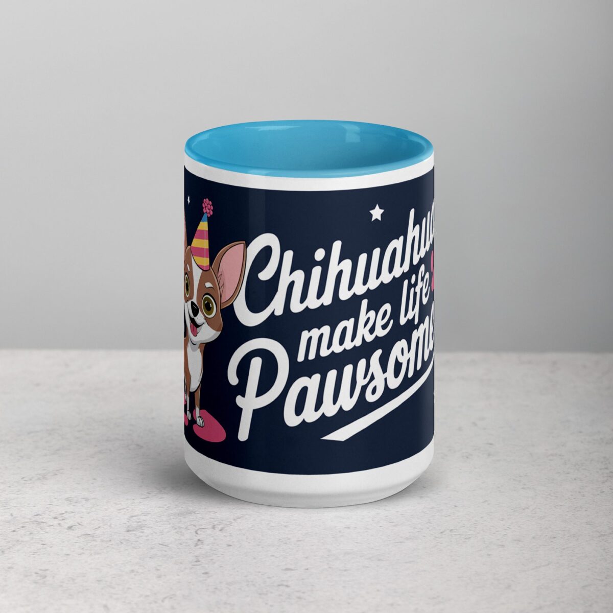 Chihuahuas Make Life Pawsome Coffee Mug - Image 16