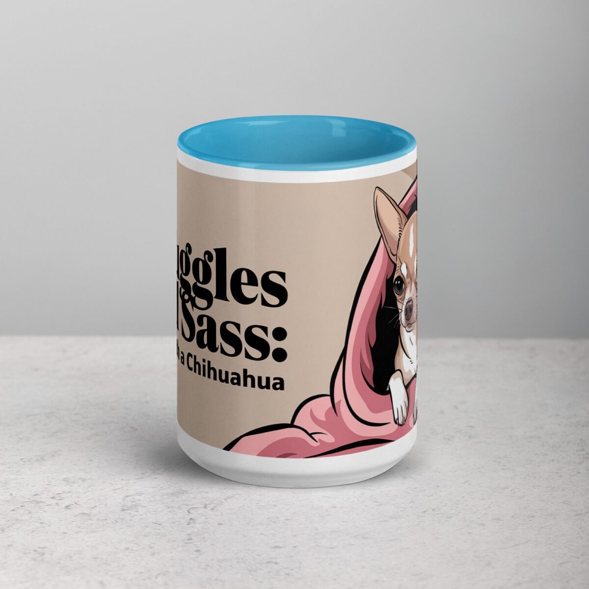 Snuggles and Sass: Life with a Chihuahua Coffee Mug - Image 16