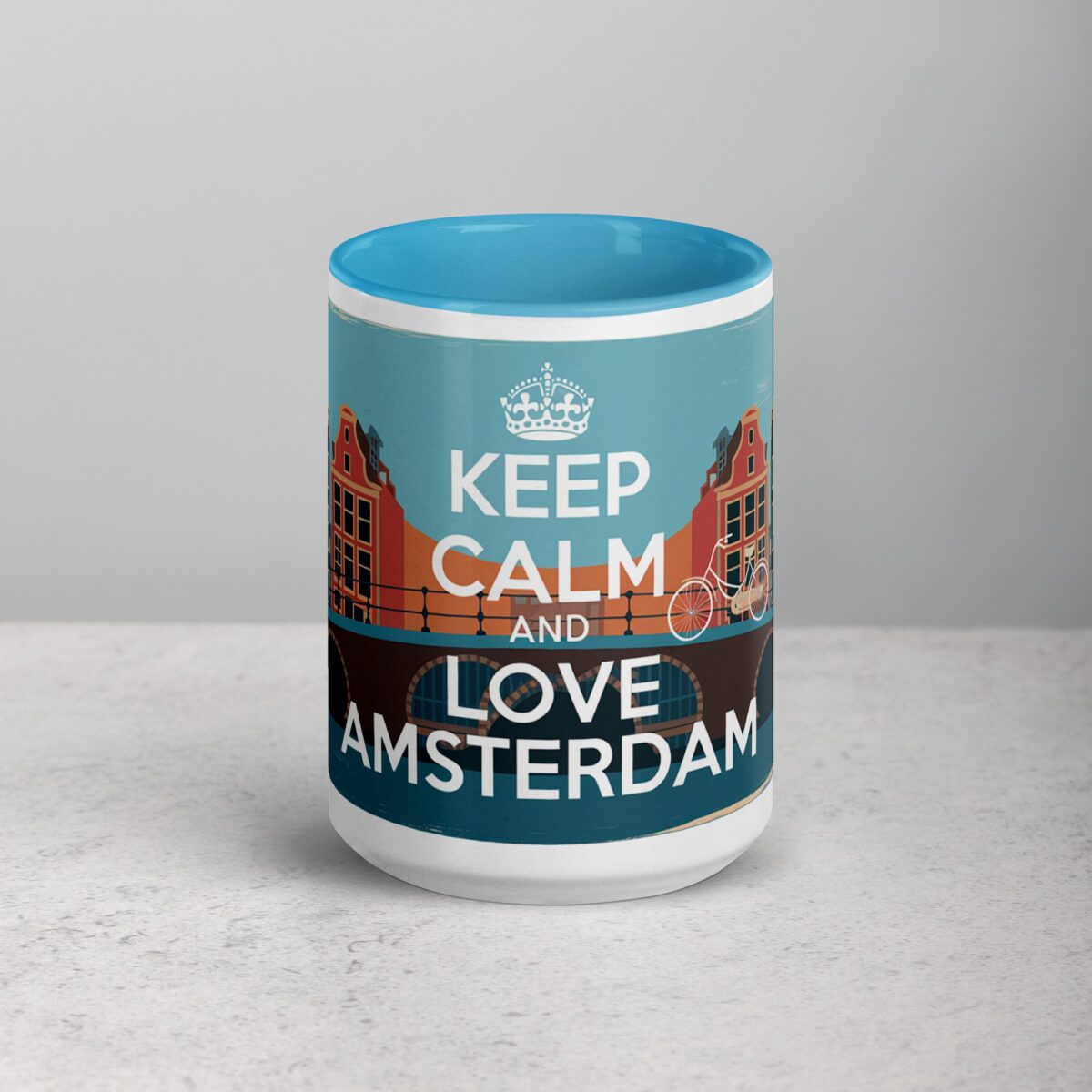 Keep Calm and Love Amsterdam Coffee Mug - Image 16