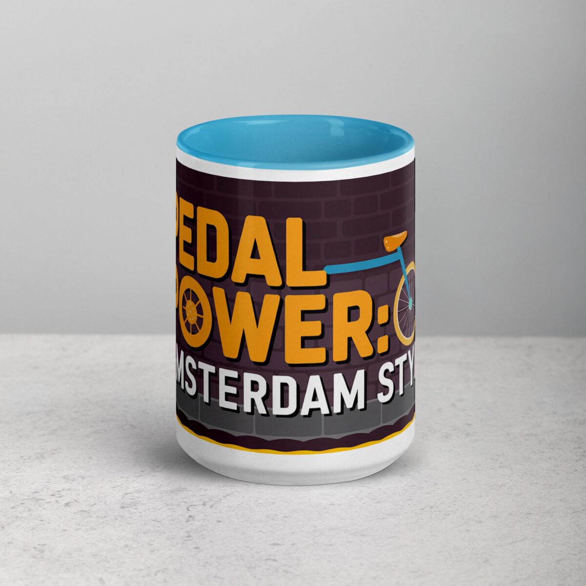 Pedal Power: Amsterdam Style Coffee Mug - Image 16