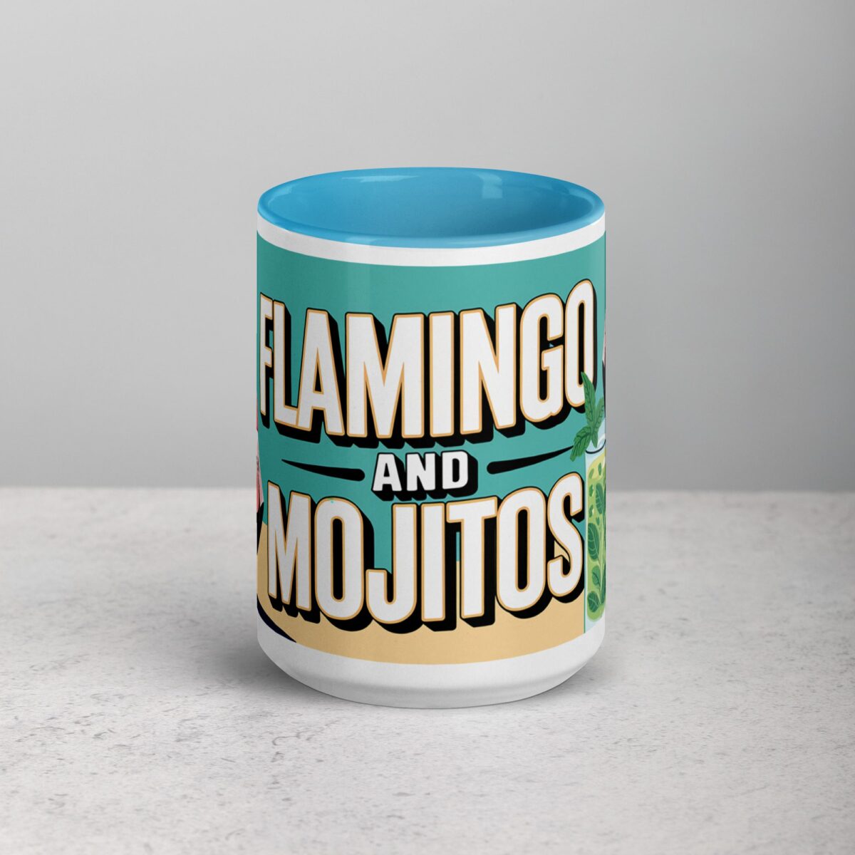 Flamingos and Mojitos Coffee Mug - Image 16