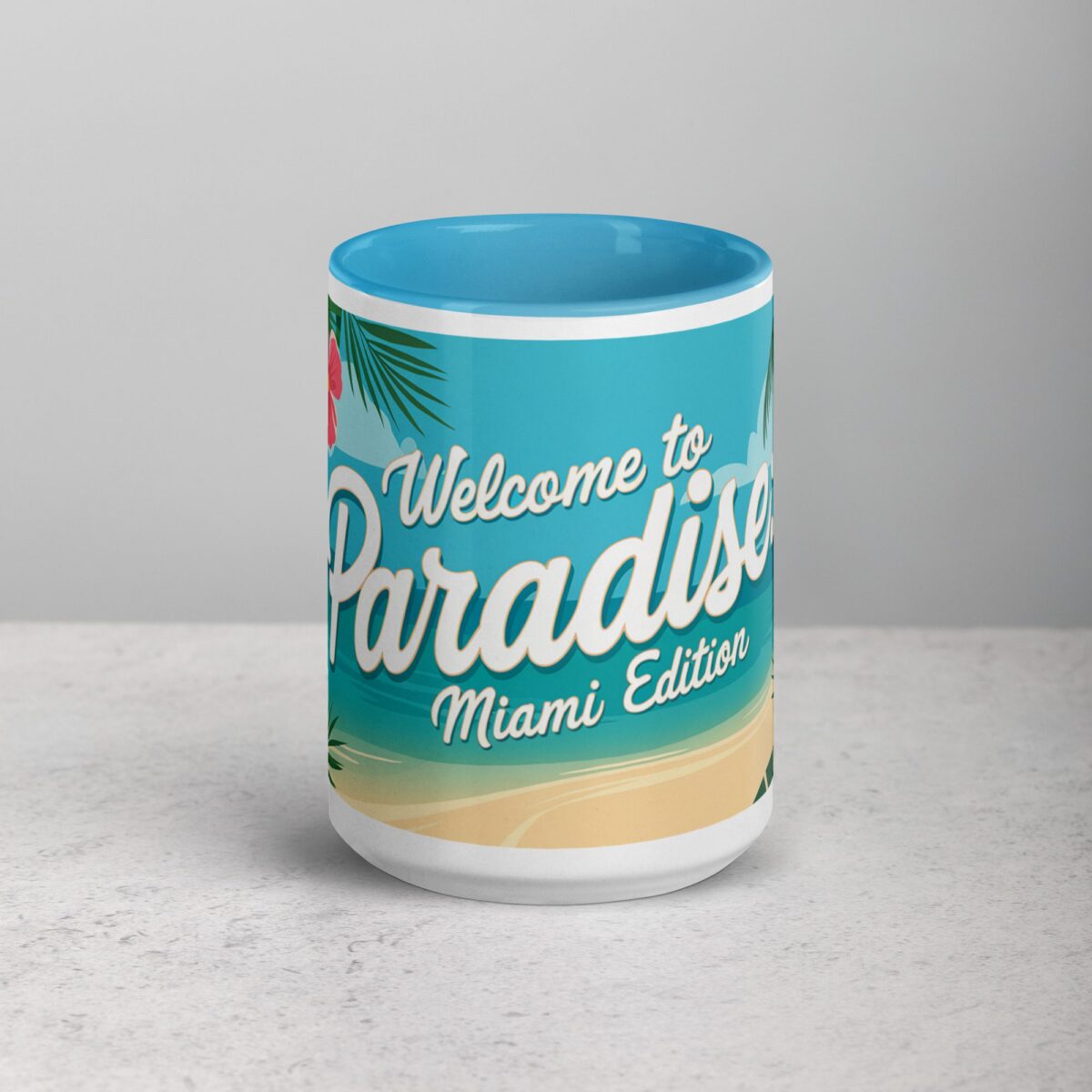 Welcome to Paradise: Miami Edition Coffee Mug - Image 16