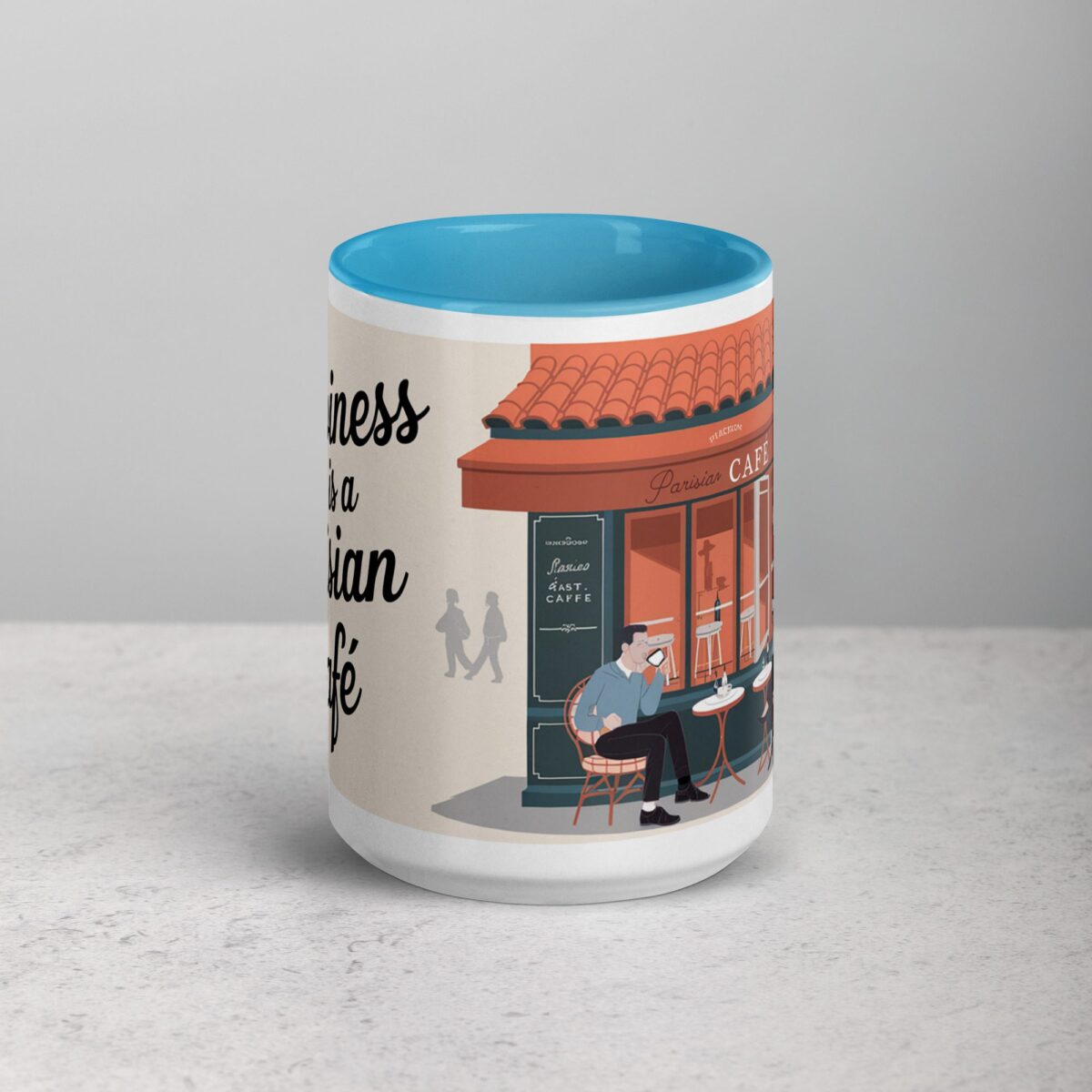 Happiness Is a Parisian Café Coffee Mug - Image 16