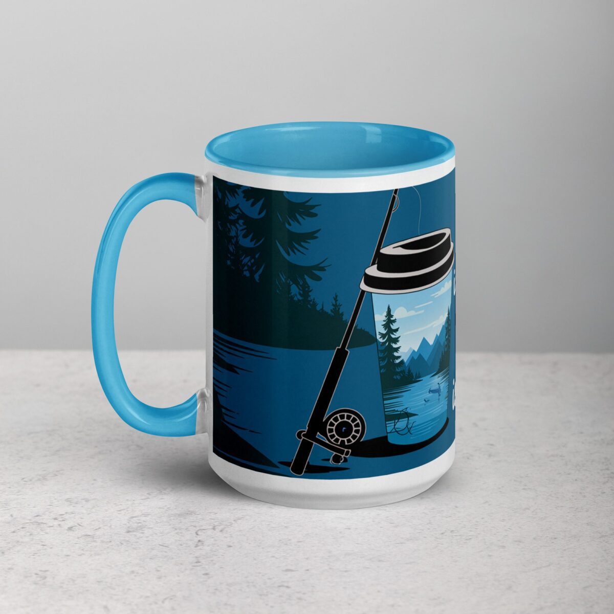 Fishing is My Therapy, Coffee is My Fuel Mug - Image 17