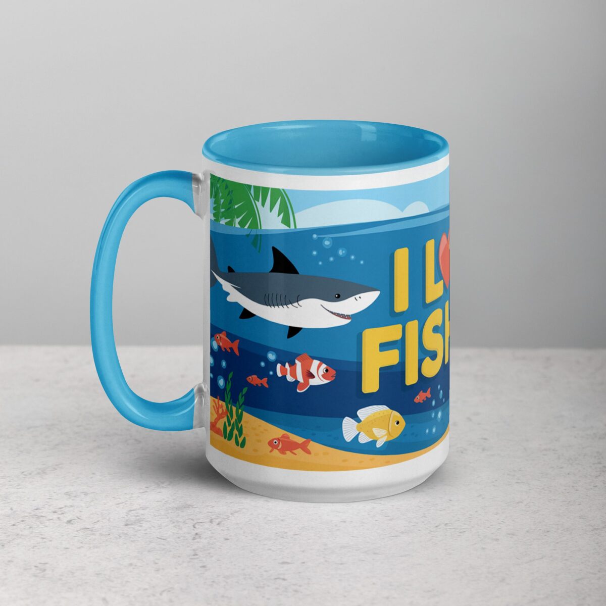 I Love Fishing Fun Coffee Mug & Tea Cup - Image 17
