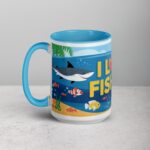 I Love Fishing Fun Coffee Mug & Tea Cup - Image 17