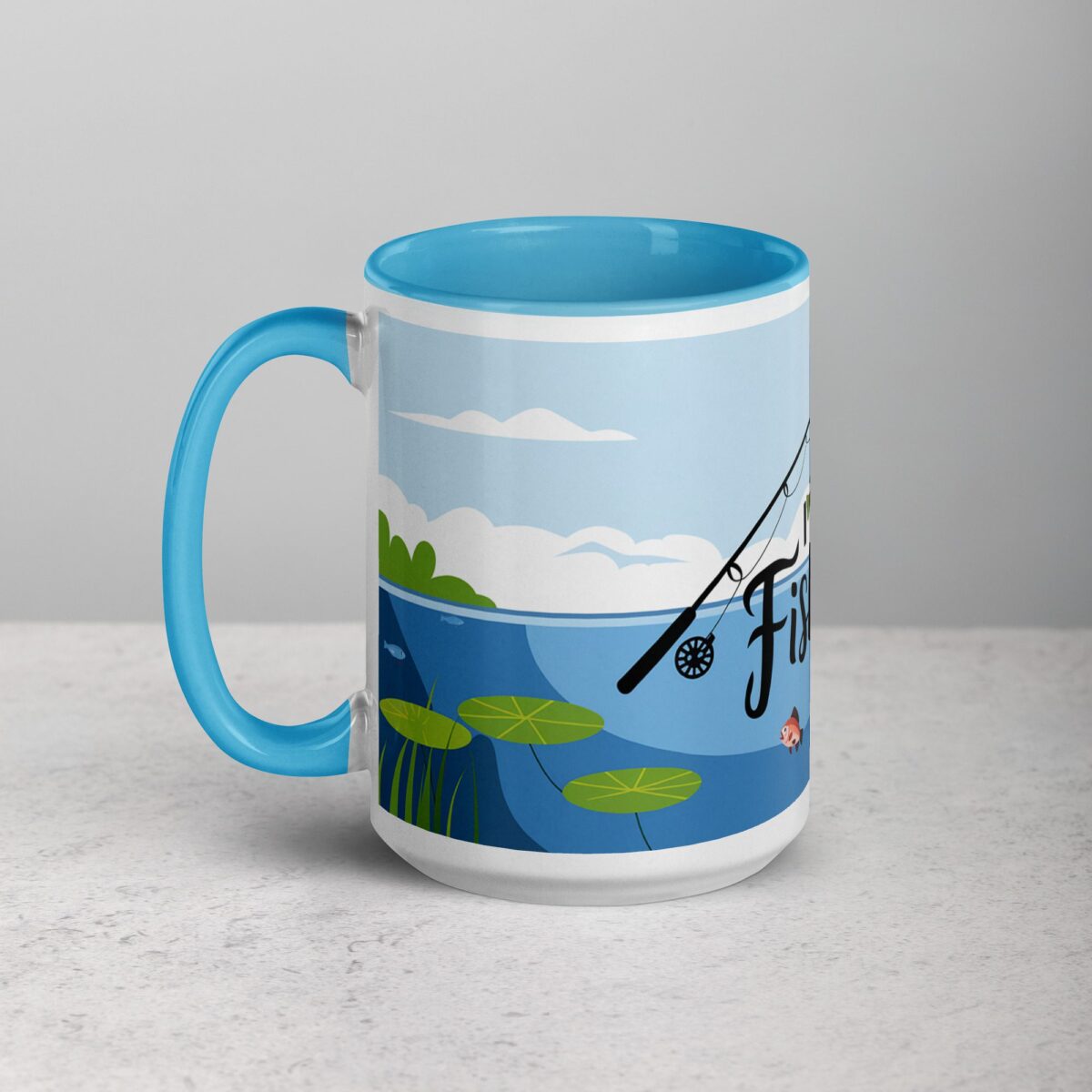 I Love Fishing Elegant Coffee Mug & Tea Cup - Image 17