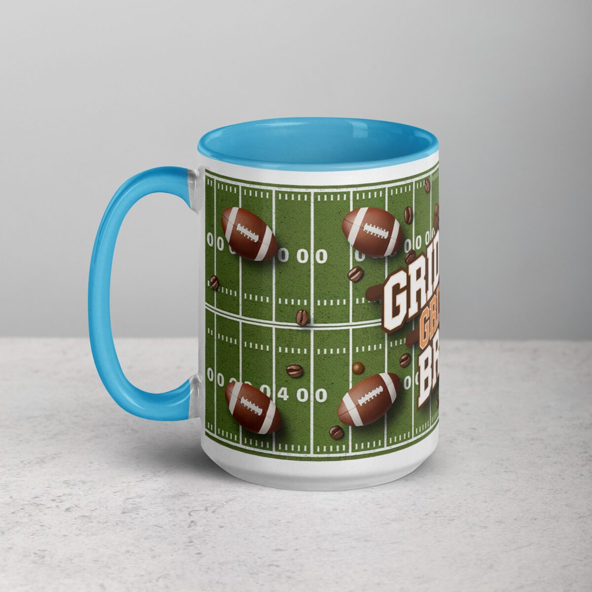 Gridiron Grind & Brew Football Mug - Image 17
