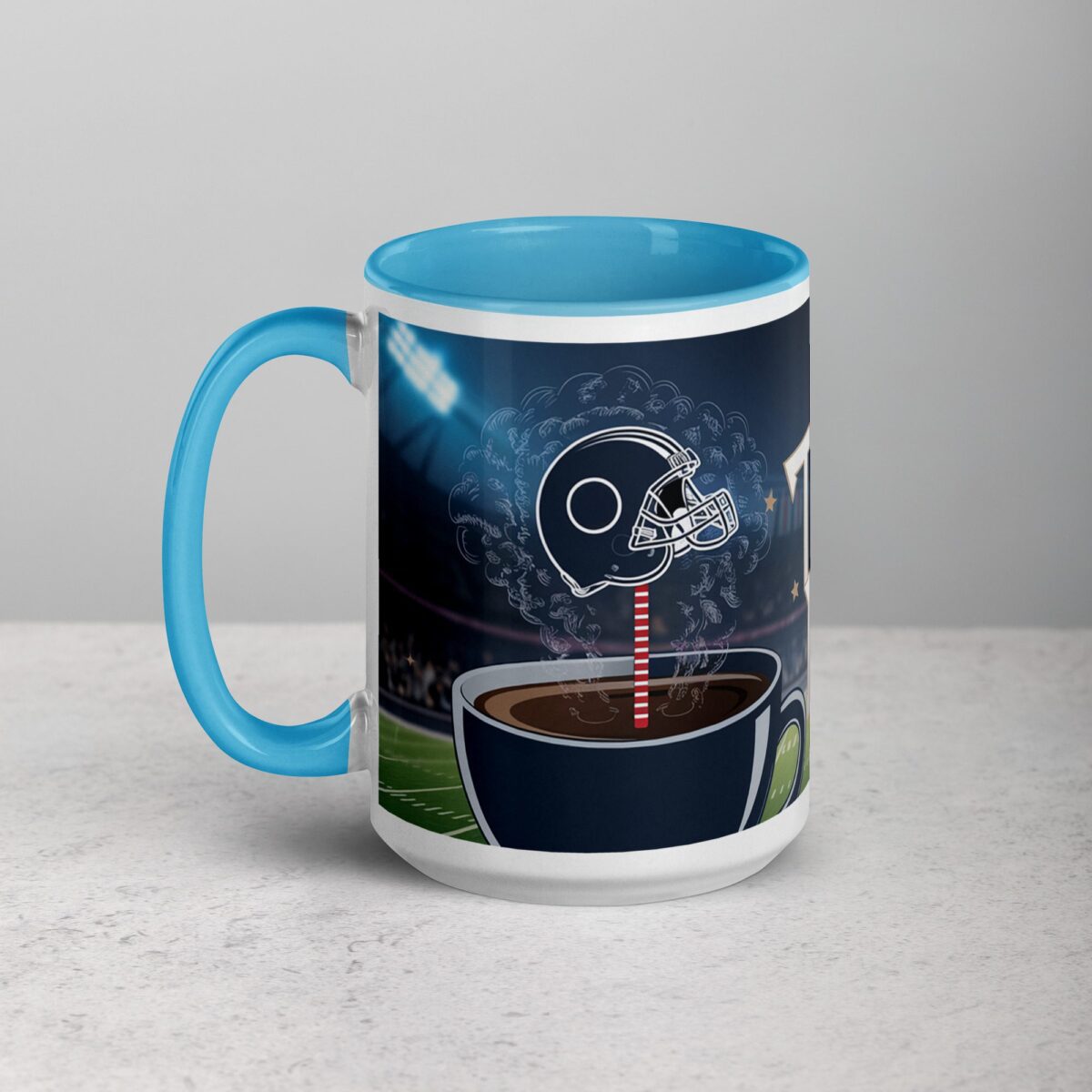 Touchdown Brews Football Coffee Mug - Image 17