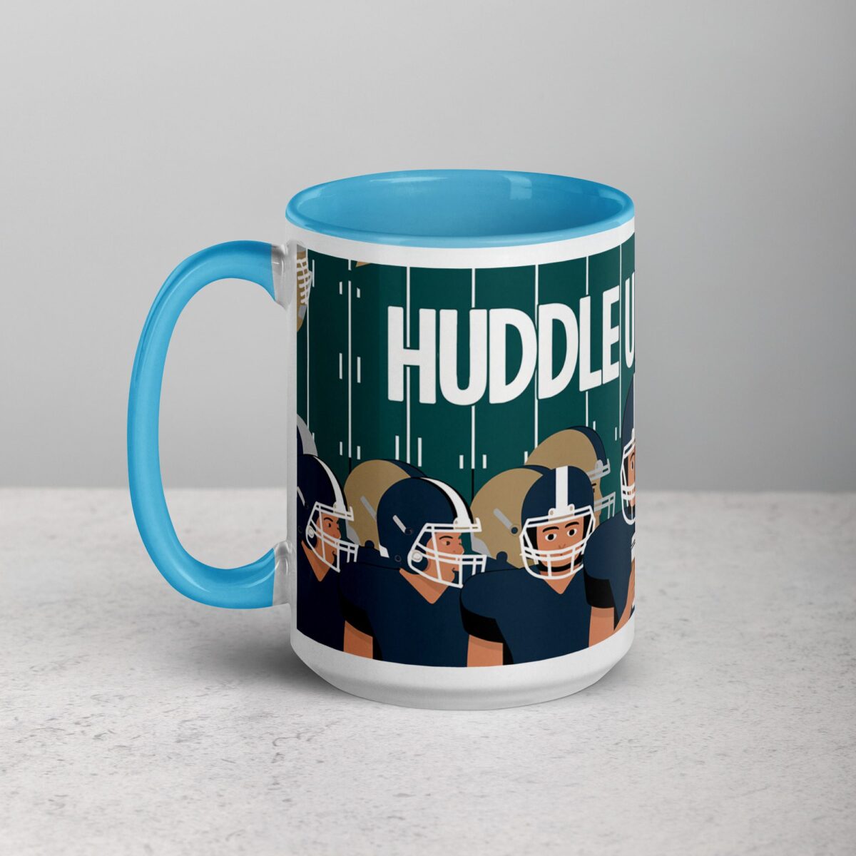 Huddle Up & Drink Football Coffee Mug & Tea Cup - Image 17
