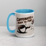 Caffeinated & Ready to Punt Football Mug - Image 17