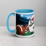 I Love Football Fun Coffee Mug & Tea Cup - Image 17