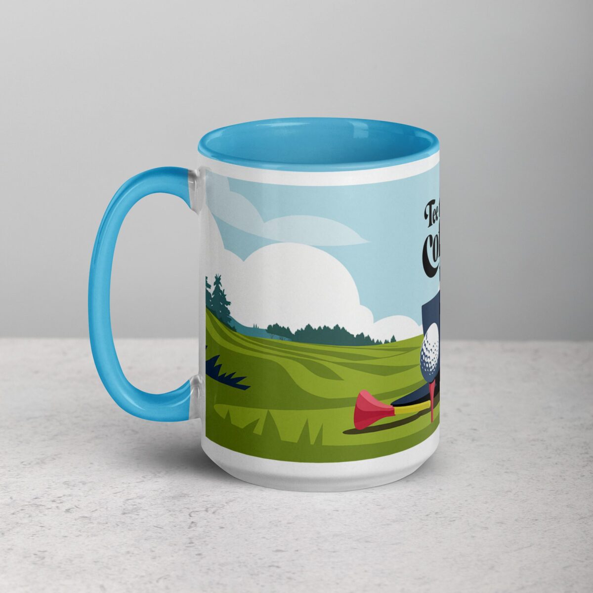 Tee Time & Coffee Time Golf Mug - Image 17