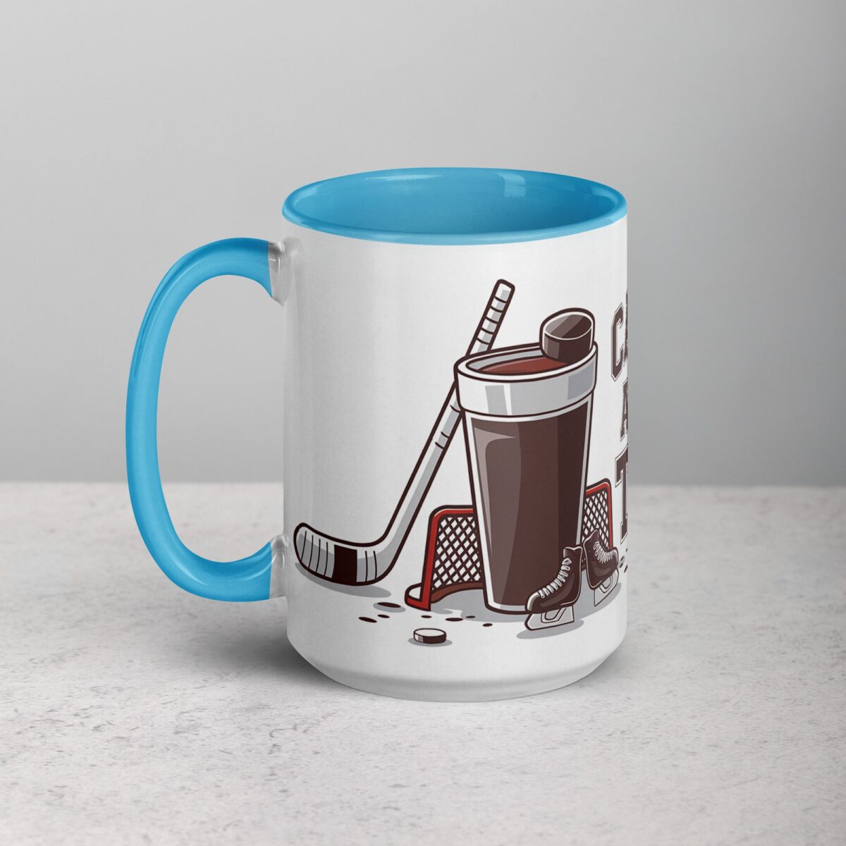 Caffeinated and Ready to Score Hockey Mug - Image 17