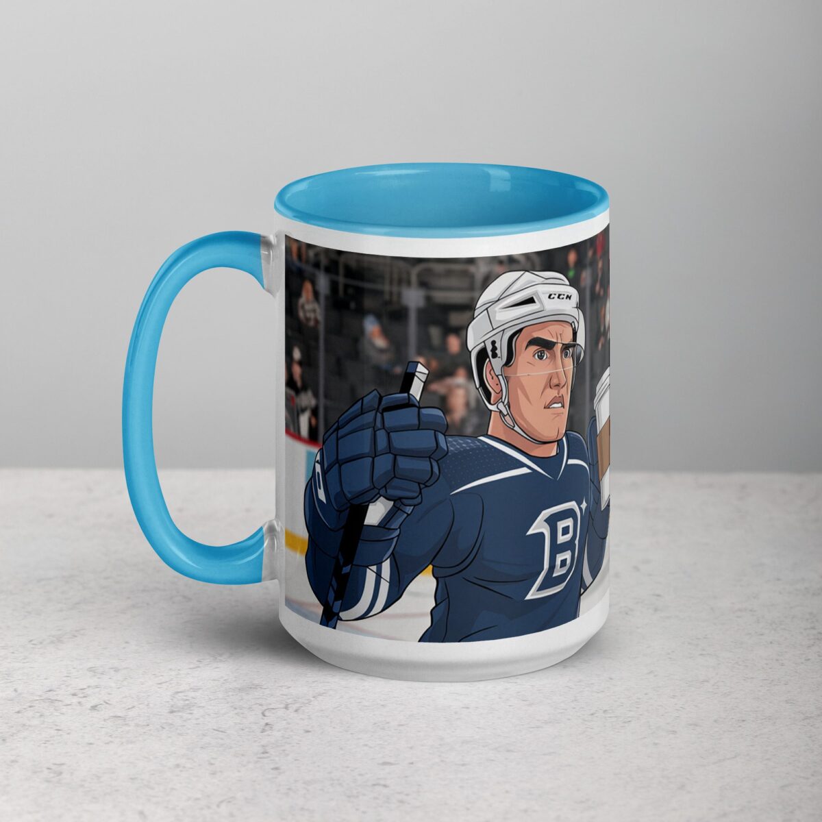 Puck Off, I Need Coffee! Hockey Mug - Image 17