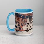 I Love Hockey Retro Hockey Coffee Cup - Image 17