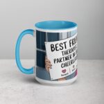 Best Friend: Therapist, Partner in Crime, Cheerleader Mug - Image 17