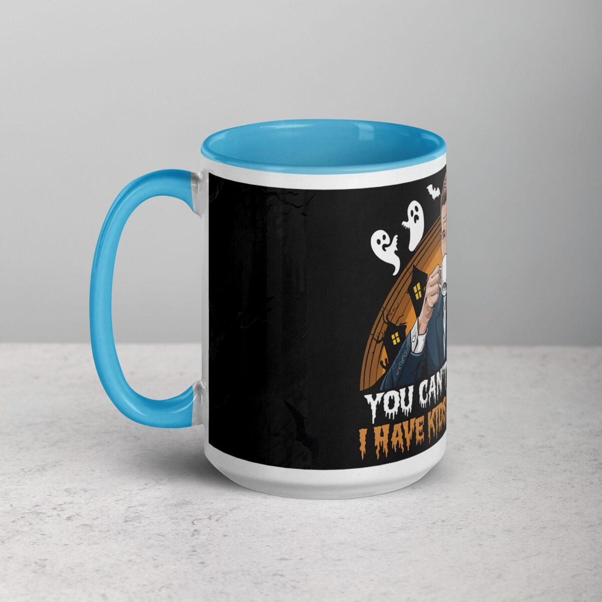 You Can't Scare Me, I Have Kids & Coffee Dad Mug - Image 17