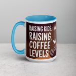 Raising Kids, Raising Coffee Levels Mug - Image 17