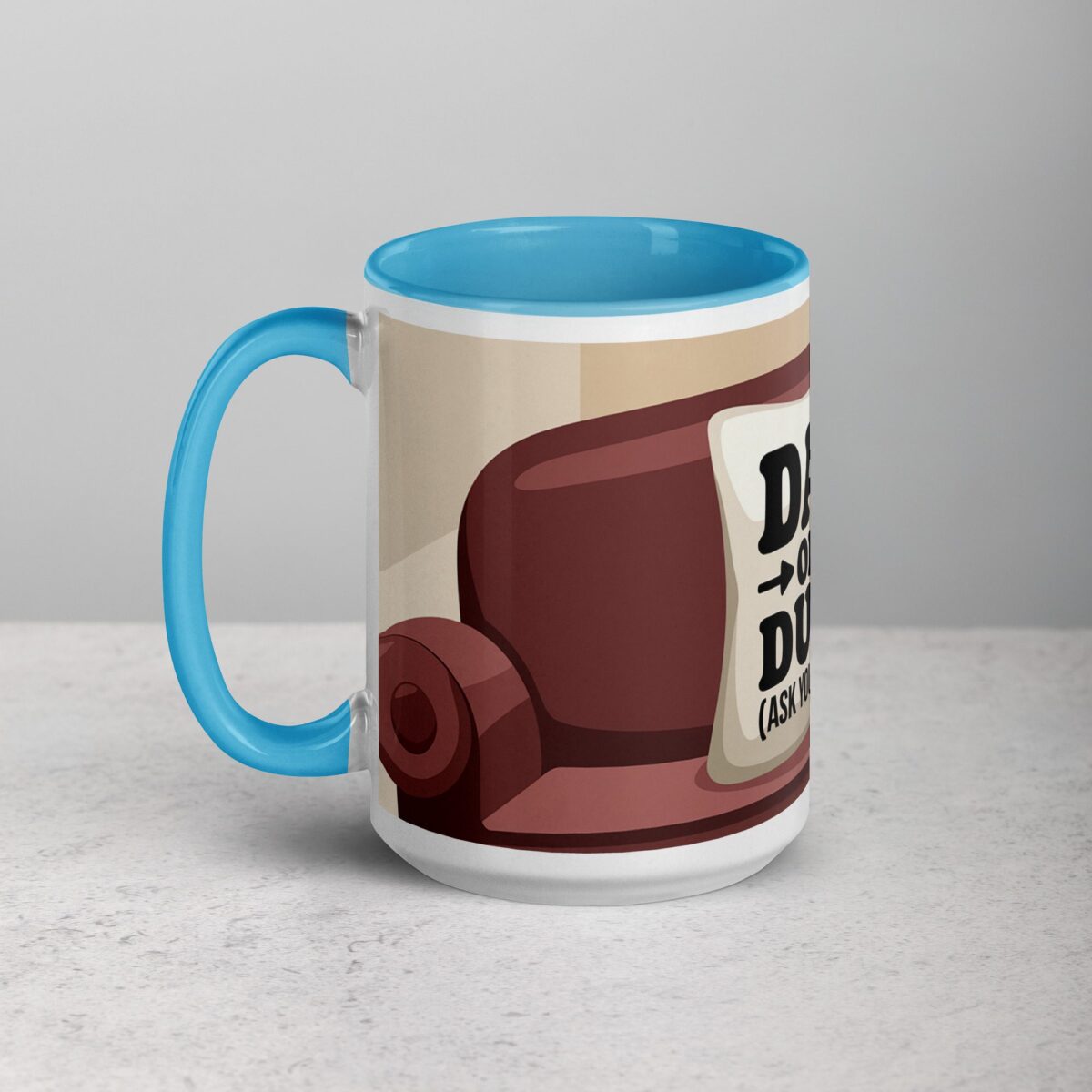 Dad Off Duty (Ask Your Mom) Coffee Mug - Image 17