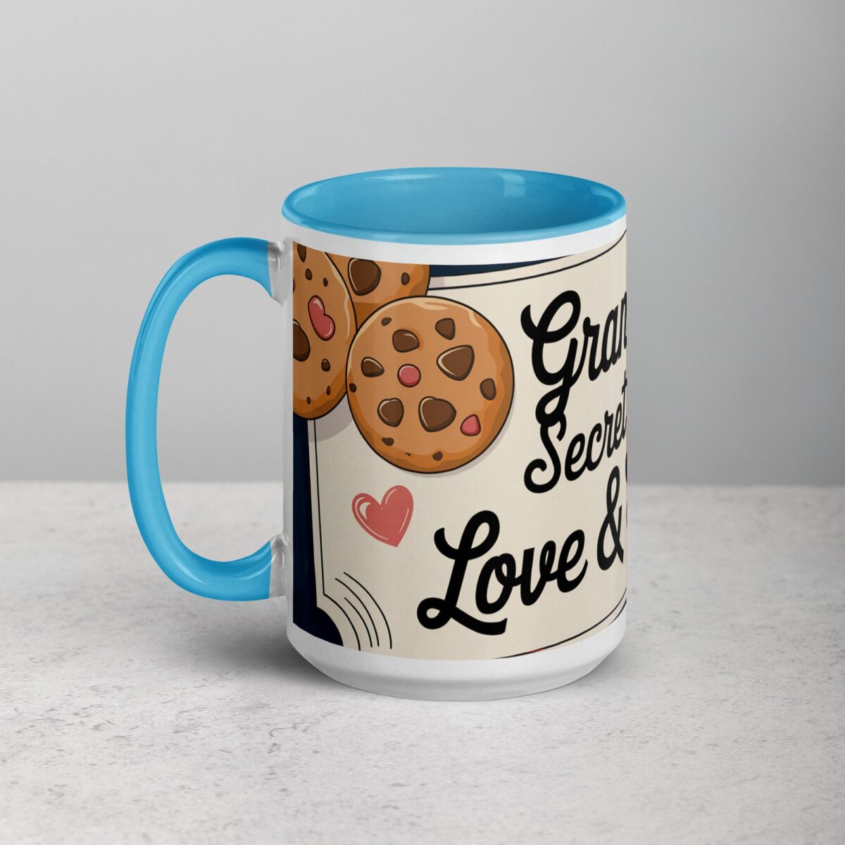 Grandma’s Secret Recipe: Love & Cookies Coffee Mug - Image 17