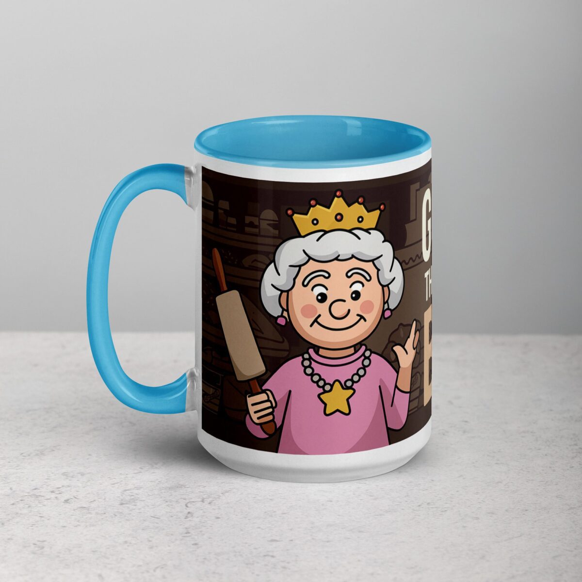 Grandma: The Legend, The Myth, The Baker Coffee Mug - Image 17
