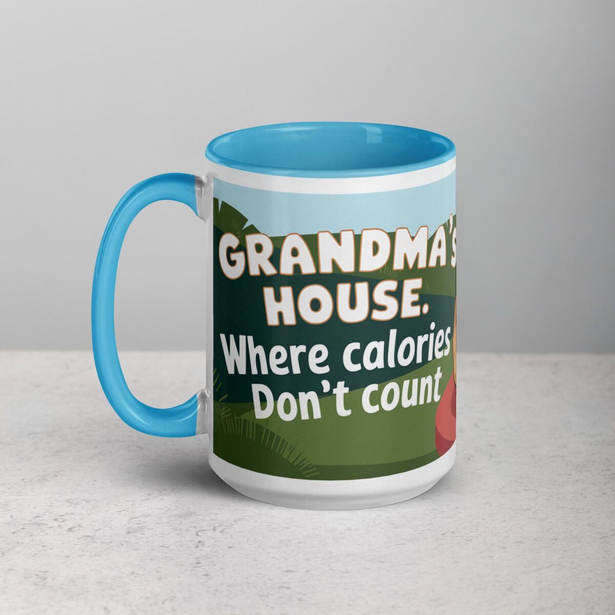 Grandma’s House: Where Calories Don’t Count Coffee Mug - Image 17