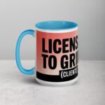 Licensed to Grill (Clients) Lawyer Coffee Mug - Image 17