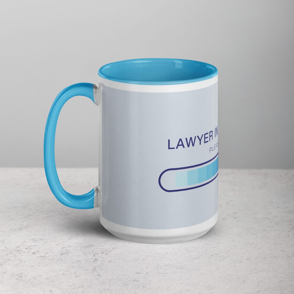 Lawyer in Progress, Please Wait Coffee Mug - Image 17