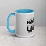 In Case of Emergency, Call a Lawyer Coffee Mug - Image 17