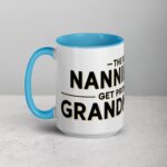 The Best Nannies Get Promoted to Grandnannies Mug - Image 17