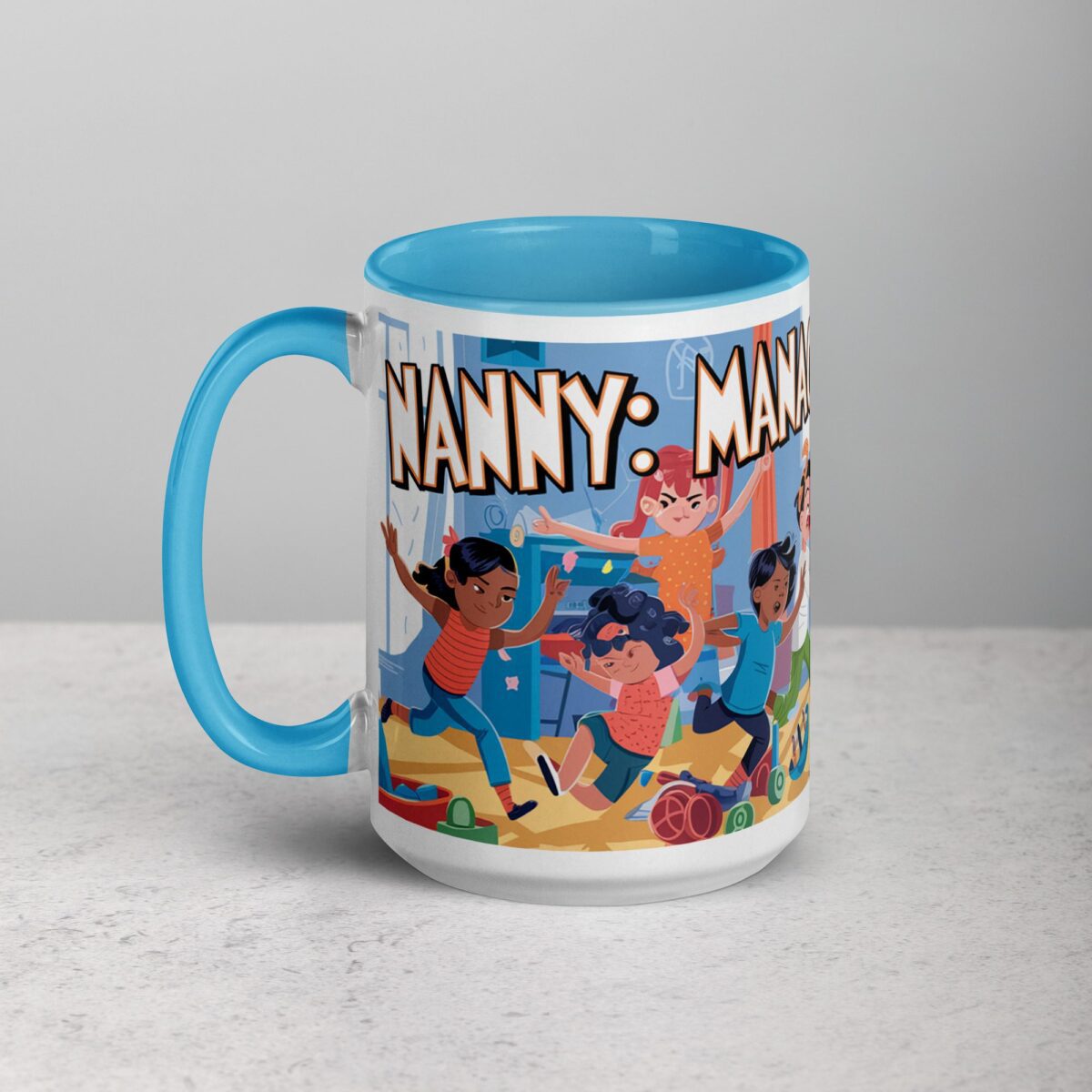 Nanny: Manager of Mayhem Coffee Mug & Tea Cup - Image 17