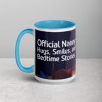 Official Nanny: Hugs, Smiles, and Bedtime Stories Mug - Image 17