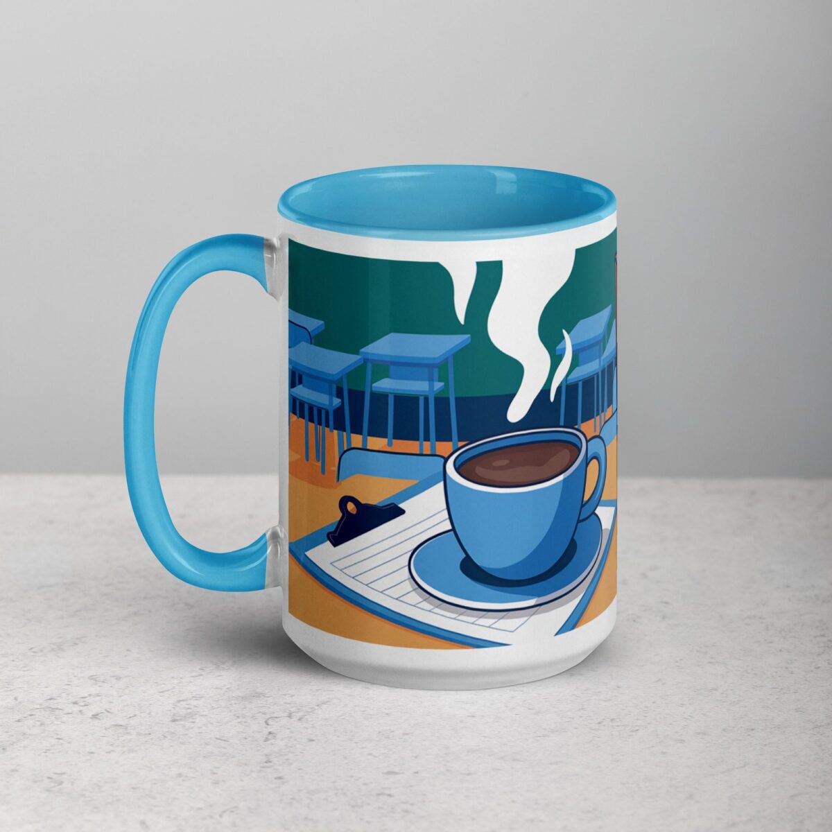 Coffee: The Key to My Classroom Management Plan Teachers Mug - Image 17