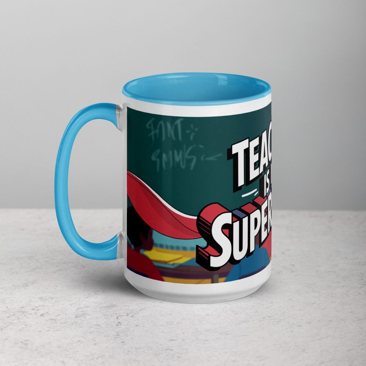 Teaching Is My Superpower Woman Coffee Mug & Tea Cup - Image 17