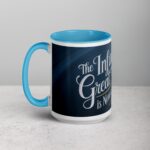 The Influence of a Great Teacher Is Never Erased Coffee Mug - Image 17