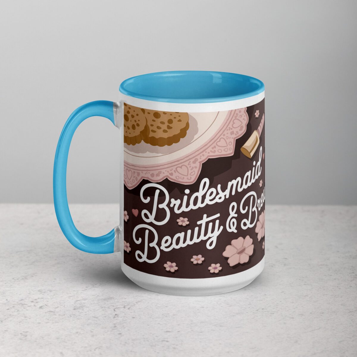 Bridesmaid Beauty & Brew Coffee Mug - Image 17