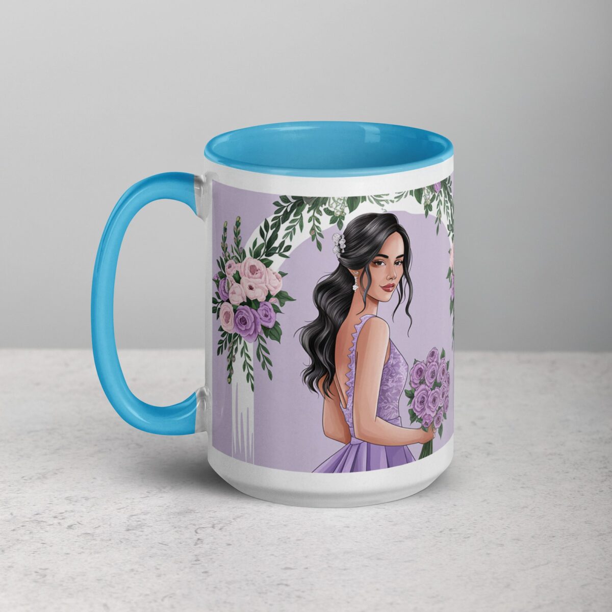 Thank You for Being My Bridesmaid Sophisticated Coffee Mug - Image 17