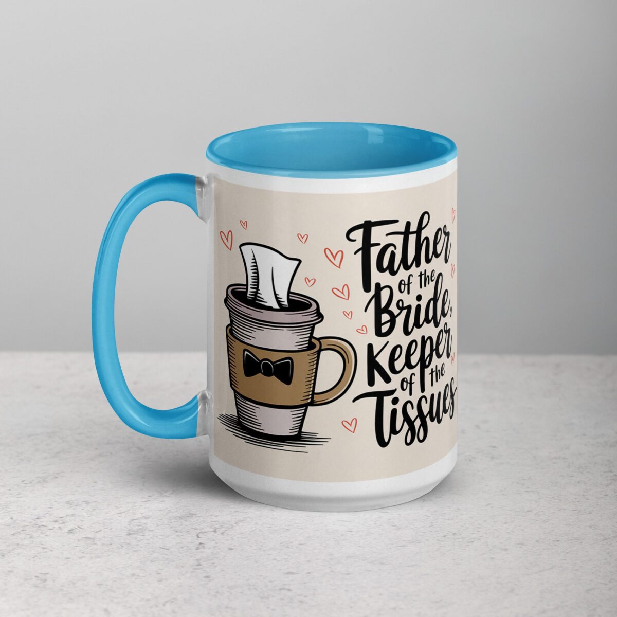 Father of the Bride, Keeper of the Tissues Coffee Mug - Image 17